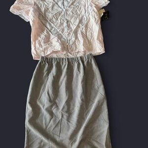 Vintage Blouse and Skirt